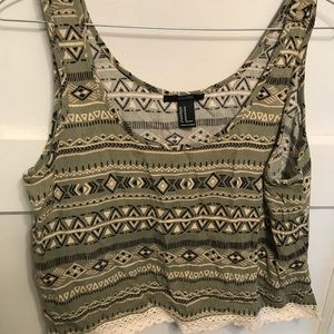 tank top crop top
